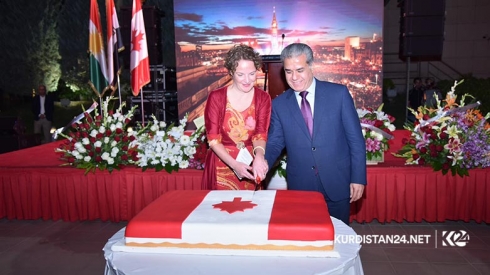 Li Hewlêrê salvegera Nîştîmanîya Kenedayê hat kirin